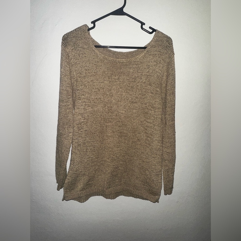 Cozy Tan Sweater